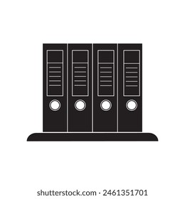 Folder files icon vector illustration symbol design