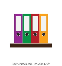 Folder files icon vector illustration symbol design