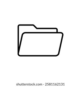 Folder icon Art design illustration