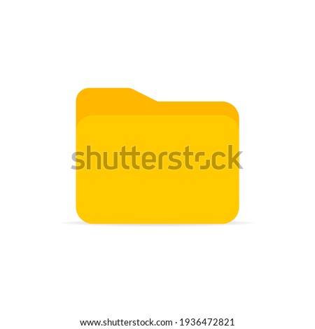 Folder icon. Can be used for your website design, app, logo, UI. Vector EPS 10. Isolated on white background