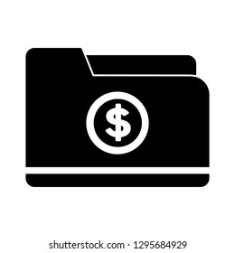 Folder icon with crypto curency. crypto curency folder icon for mobile concept and web apps