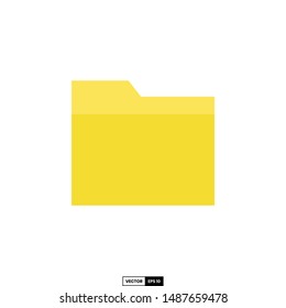 Folder icon, design inspiration vector template for interface and any purpose