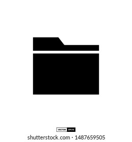Folder icon, design inspiration vector template for interface and any purpose