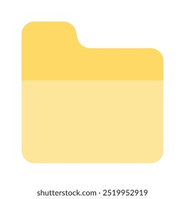 Design de ícone de pasta, isolado em fundo branco