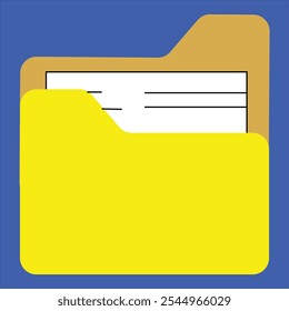 folder icon design new vector art