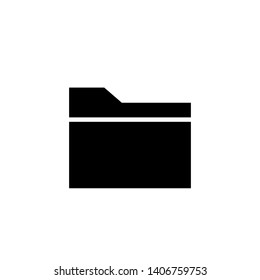 folder icon design template. Trendy style, vector eps 10