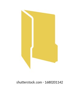 Folder Icon. Design Template. vector illustration on white background