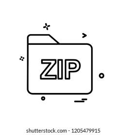 Folder icon design vector