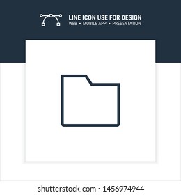 folder icon design vector illustration