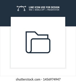 folder icon design vector illustration