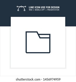 folder icon design vector illustration