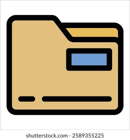 Folder Icon Element For Design