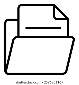Folder Icon Element For Design