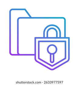 Elemento De Ícone De Pasta Para Design