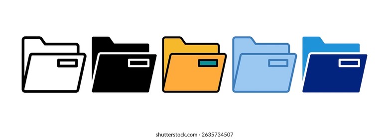 Folder Icon Element For Design