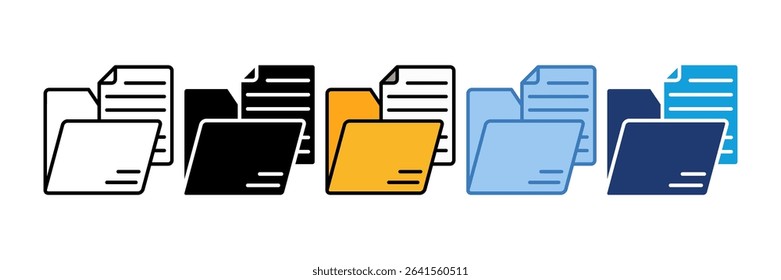 Folder Icon Element For Design