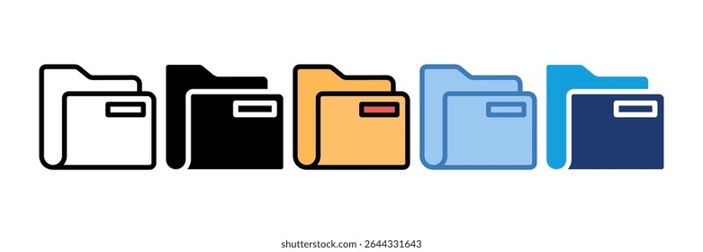 Folder Icon Element For Design