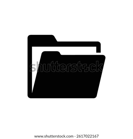 Folder Icon - File Directory Open Top