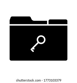 folder icon. Folder   file of documents, portfolio with files, business icon. vector illustration