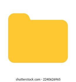 Folder Icon with Flat Style