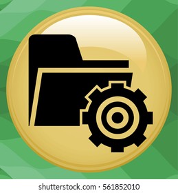 folder icon gear