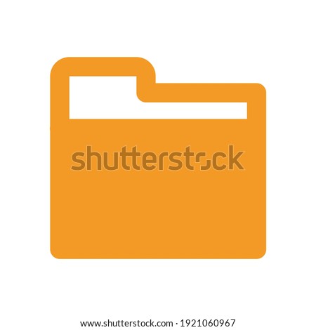 Folder icon for graphic design projects