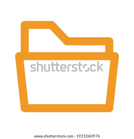 Folder icon for graphic design projects