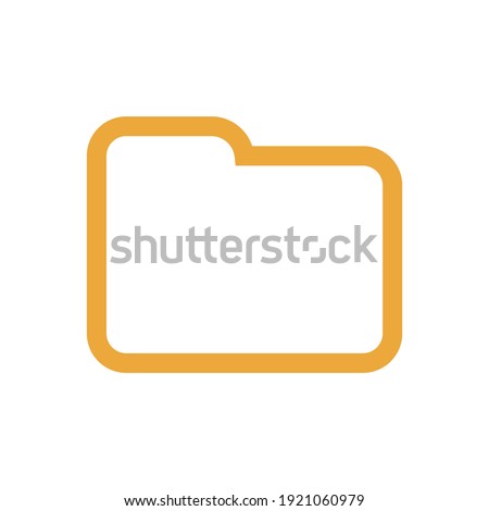 Folder icon for graphic design projects