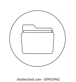 Folder icon illustration design