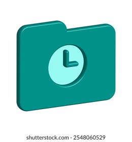 Folder icon illustration design template