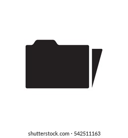 folder icon illustration isolated vector sign symbol