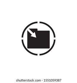 folder icon illustration logo and symbol vector