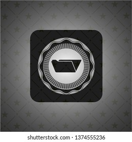 folder icon inside dark badge