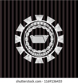 folder icon inside silvery badge
