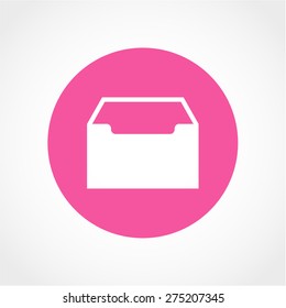 Folder Icon Isolated on White Background