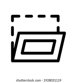 folder icon or logo isolated sign symbol vector illustration - high quality black style vector icons
