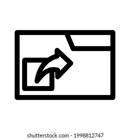folder icon or logo isolated sign symbol vector illustration - high quality black style vector icons
