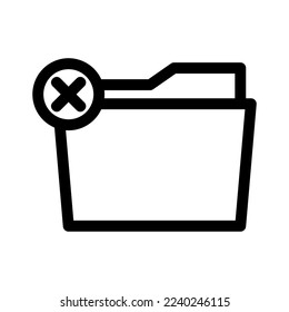 folder icon or logo isolated sign symbol vector illustration - high quality black style vector icons
