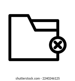 folder icon or logo isolated sign symbol vector illustration - high quality black style vector icons
