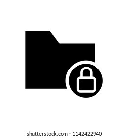 Folder icon logo simple design.