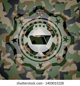 folder icon on camouflage texture