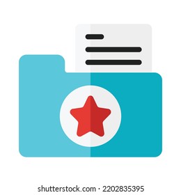 Icono de carpeta en fondo blanco