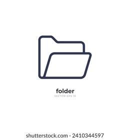 Folder icon outline collection. folder icon vector isolated on white background. Microsoft Word .doc Microsoft Excel .xls Microsoft PowerPoint .ppt .pdf Adobe Acrobat. Apple Macbook Pro. Mac Air.