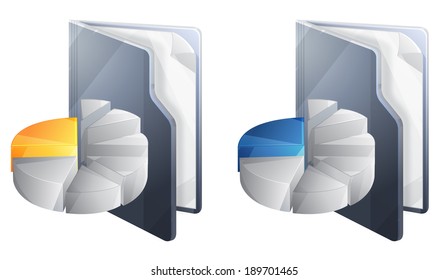 Folder Icon Set - Illustration