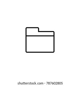 folder icon. sign design