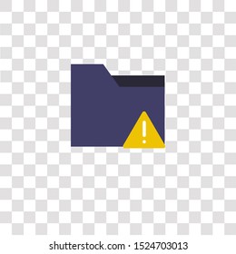 folder icon sign and symbol. folder color icon for website design and mobile app development. Simple Element from interaction assets collection for mobile concept and web apps icon.