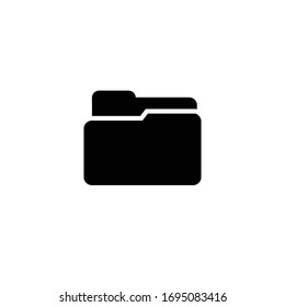 Folder icon, Folder sign and symbol vector Design