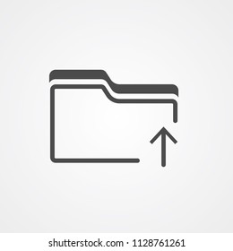 Folder icon sign symbols