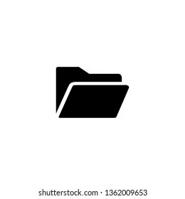 folder icon. Folder sign icon vector