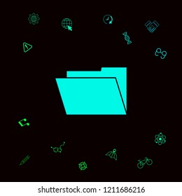 Folder icon symbol